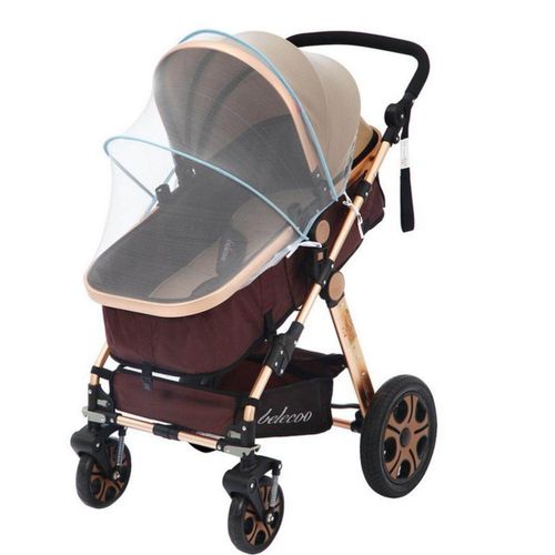 Baby Protect Infant Stroller Pushchair Pram Buggy Net Cover Fly Insect Mosquito Mosquito net with trolley